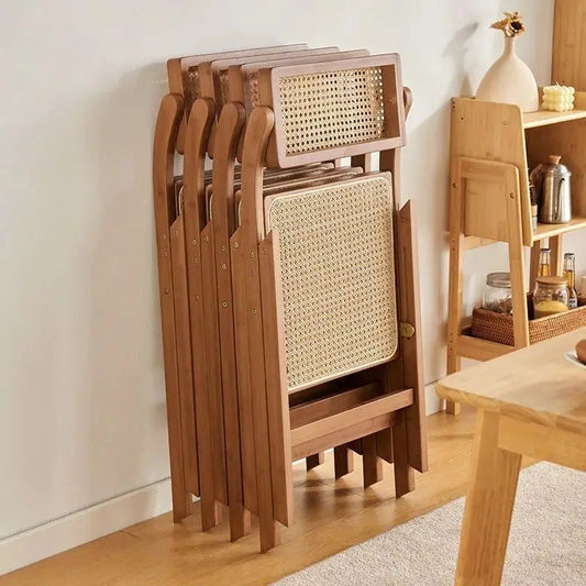 Chaise Pliante Bois Tressée